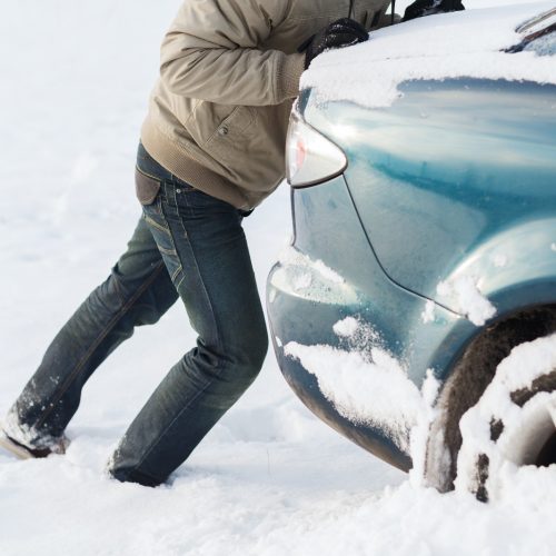 Stuck Vehicle